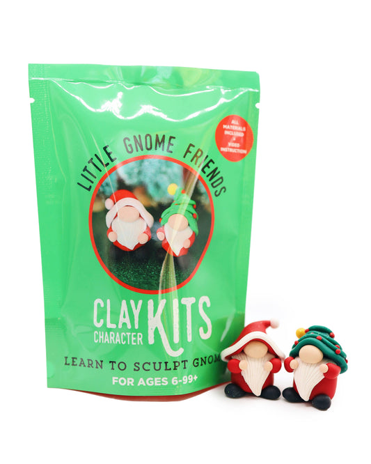 🇨🇦 "Christmas Gnome Buddies" DIY Polymer Clay Kit