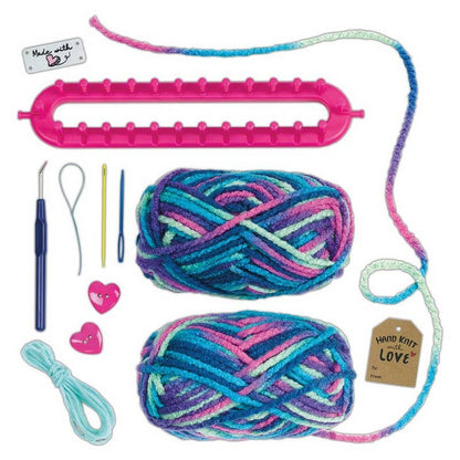 Creativity for Kids Quick Knit Button Scarf