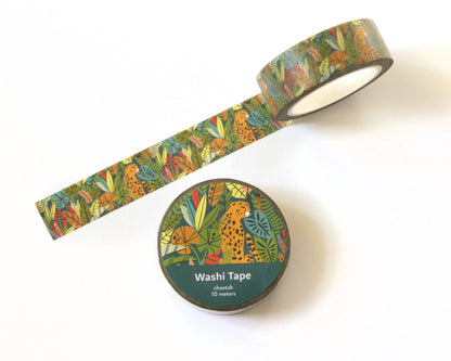Jungle Cheetah Washi Tape