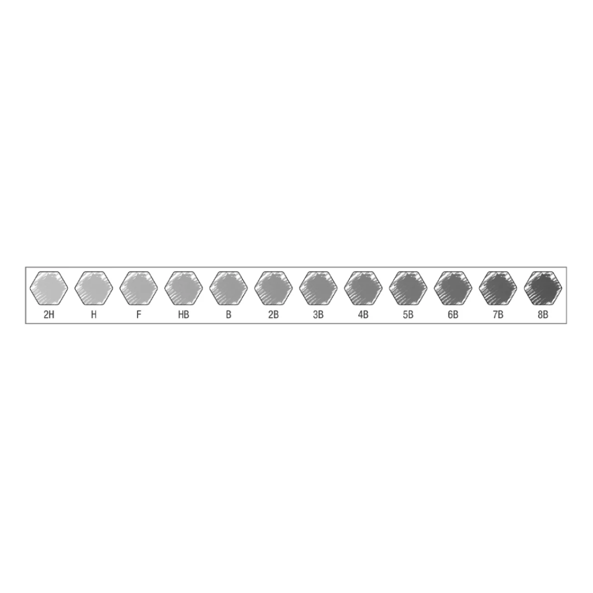 Faber-Castell 9000 Graphite Pencils Set of 12 (Art) 2H-8B