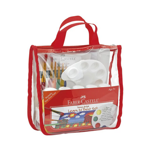 Faber-Castell Young Artists Learn to Paint Set (Acrylic)