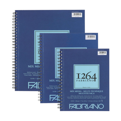 Fabriano 1264 Mixed Media Pads 110lbs