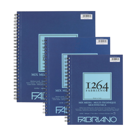 Fabriano 1264 Mixed Media Pads 110lbs