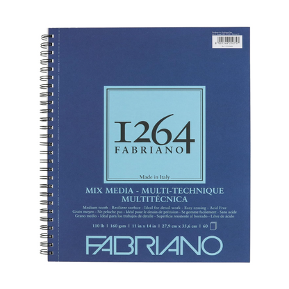 Fabriano 1264 Mixed Media Pads 110lbs