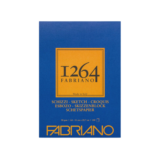 Fabriano 1264 Sketch Pads 60lb 100 Sheets