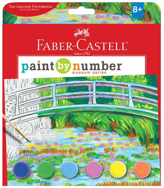 Faber Castell Paint by Number Museum Series "The Japanese Footbridge - Monet"