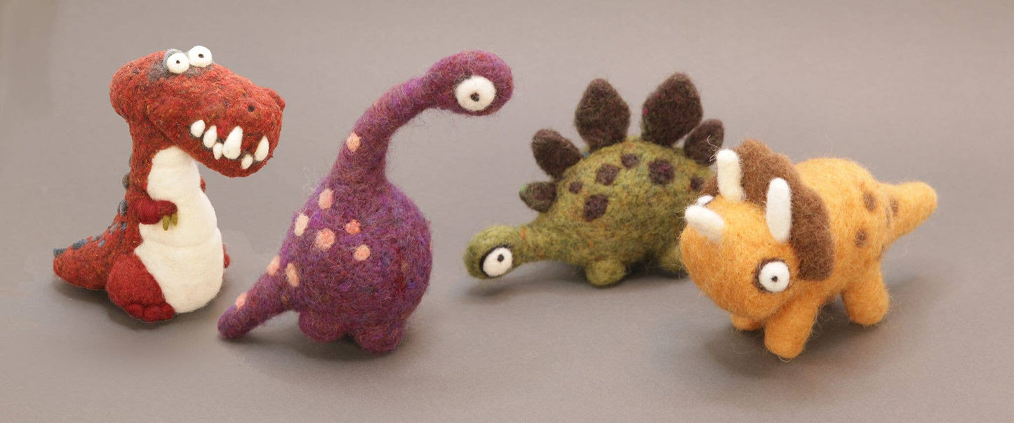 DIY Needle Felting Dinosaur Kit – Craft 4 Dino Friends