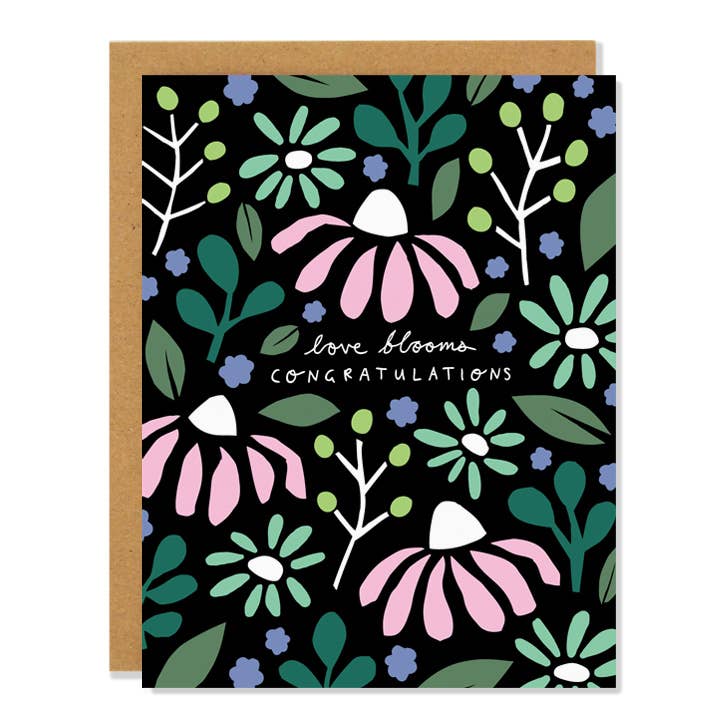 🇨🇦 "Love Blooms" Greeting Card