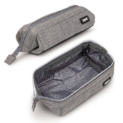 ZIPIT Lenny Pencil Case (Light Grey)