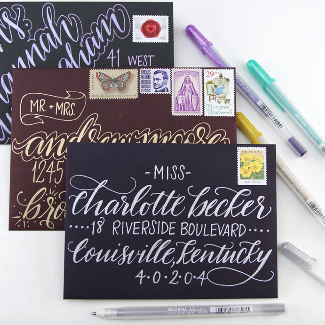 Sakura Gelly Roll Metallic Medium Point Pens