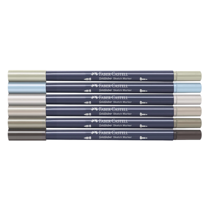 Faber-Castell Goldfaber Sketch Marker Architecture Set of 6 (Alcohol-based)