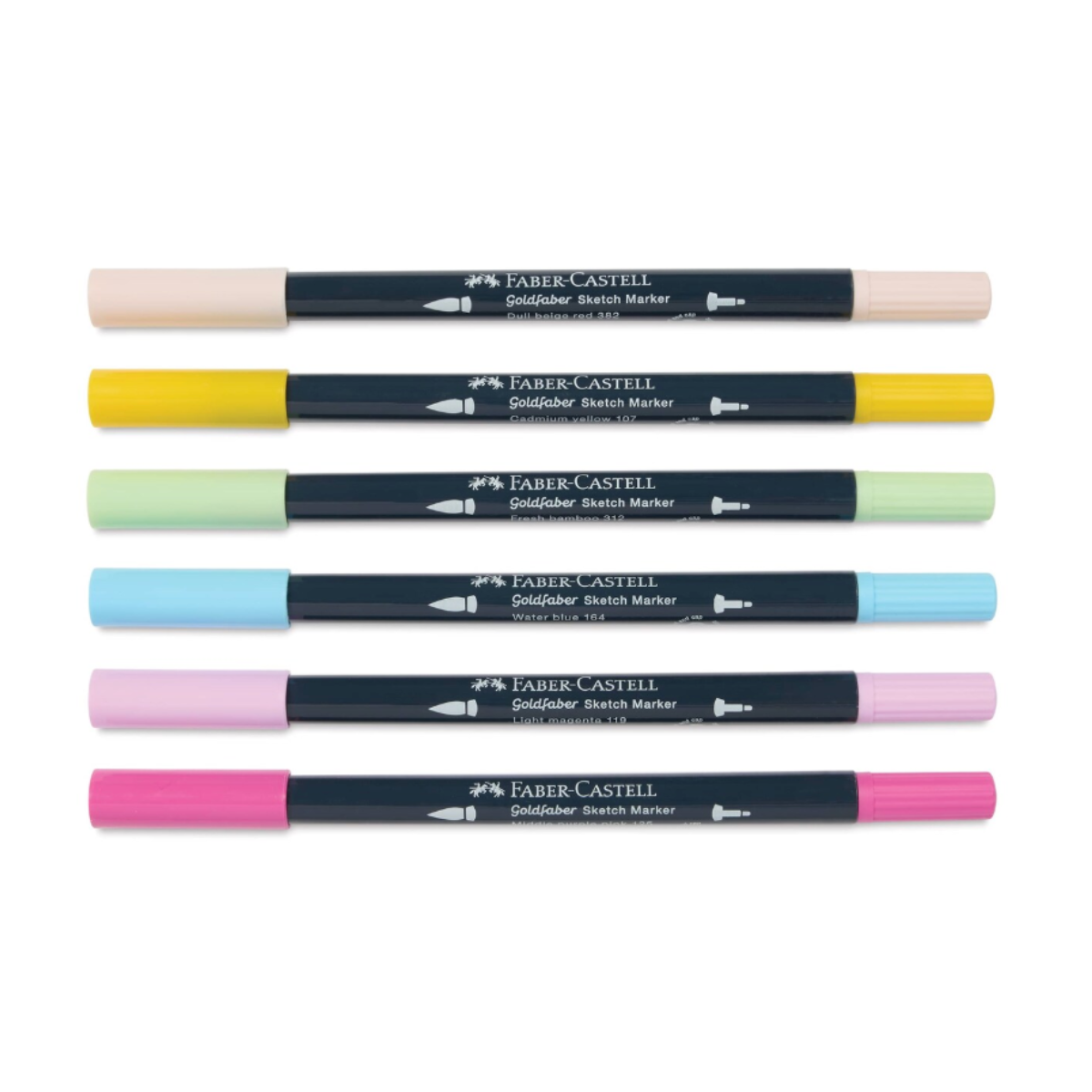 Faber-Castell Goldfaber Sketch Marker Kawaii Set of 6 (Alcohol-based)