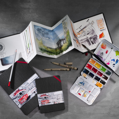 Hahnemuhle Watercolour Zig-Zag Books
