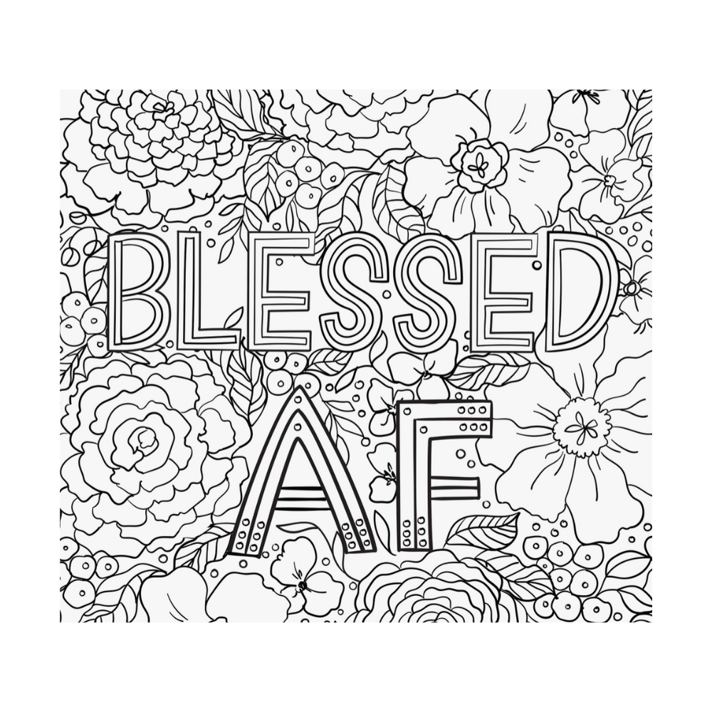 Colouring Book "Inner F*cking Peace"