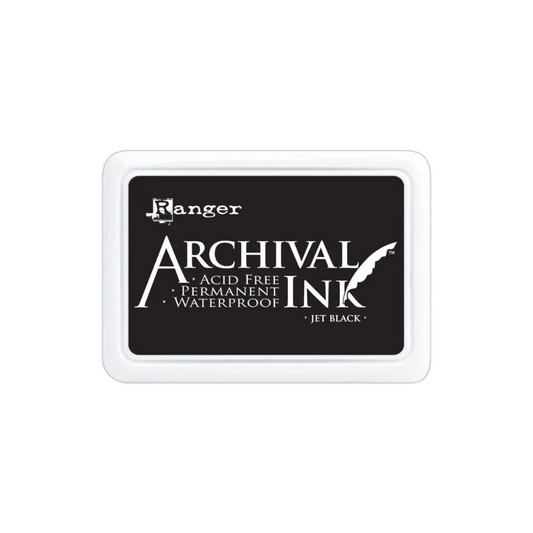 Ranger Archival Ink Pads - Black (2 Sizes)