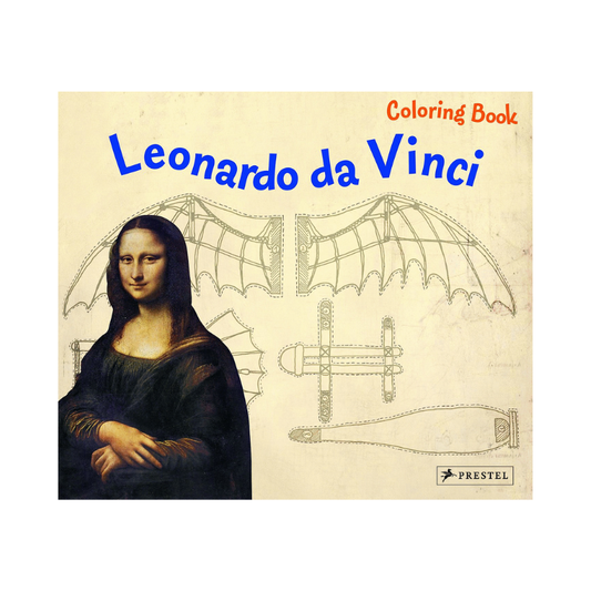 Leonardo da Vinci: Colouring Book For Kids