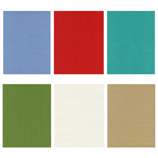 Linen Cardstock 8.5x11" (Assorted Colours)
