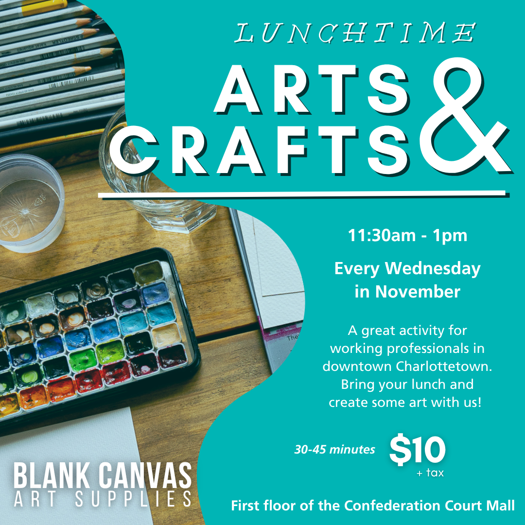 Lunch Time Arts & Crafts in November