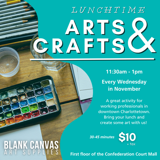 Lunch Time Arts & Crafts in November