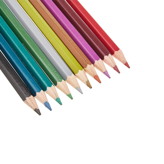 Faber-Castell Metallic Colour Pencils Set of 10