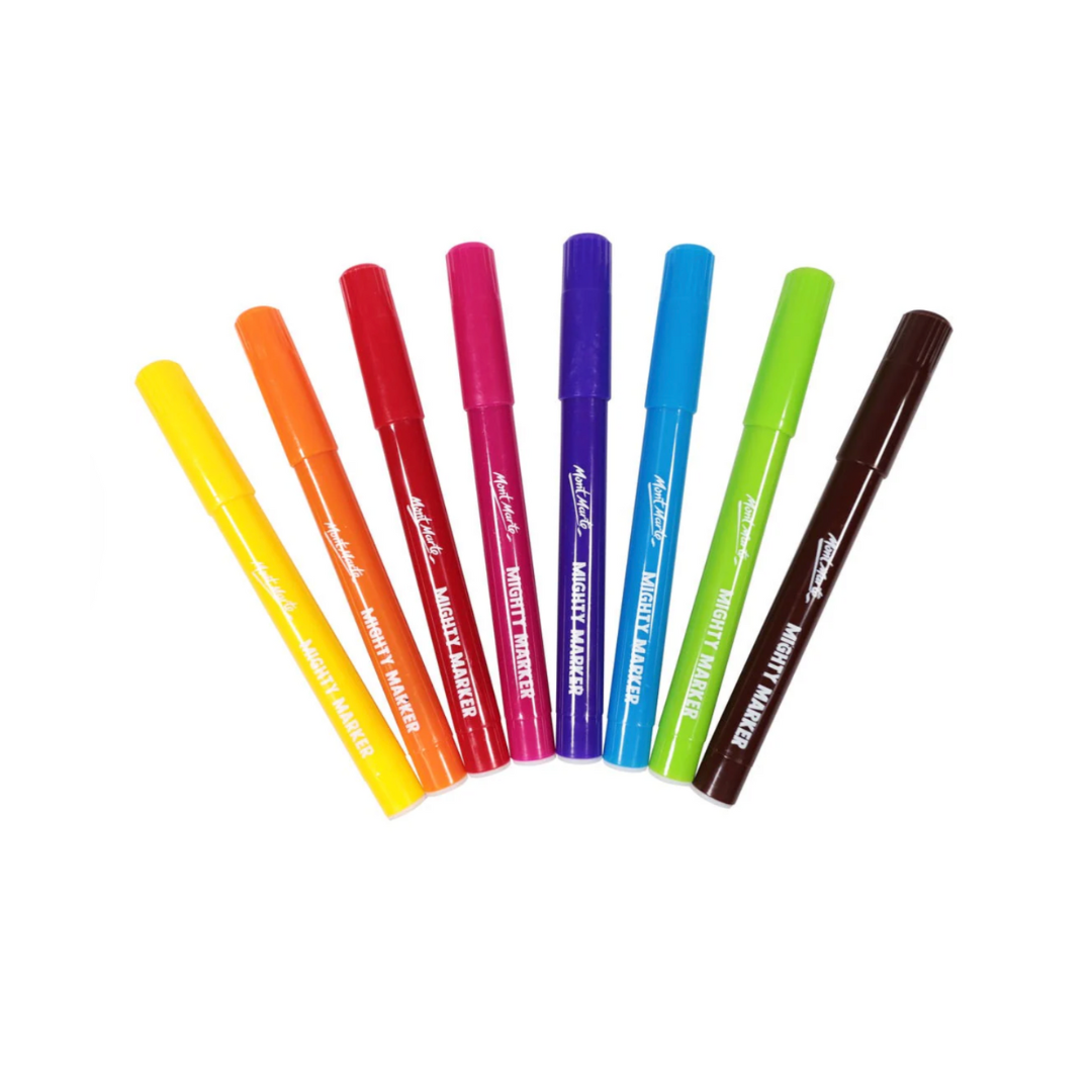 Mont Marte Kids Mighty Marker Set of 8