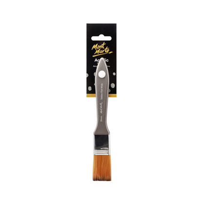 Mont Marte Artist Brushes Taklon Flat Wide