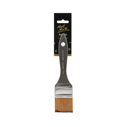 Mont Marte Artist Brushes Taklon Flat Wide