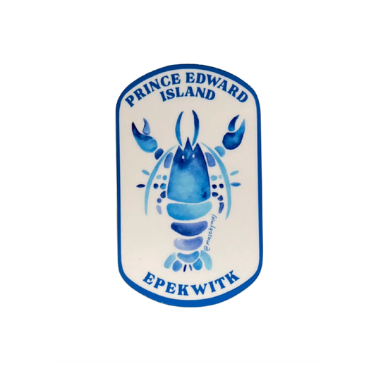🇨🇦 "Prince Edward Island/Epekwitk Lobster" Sticker