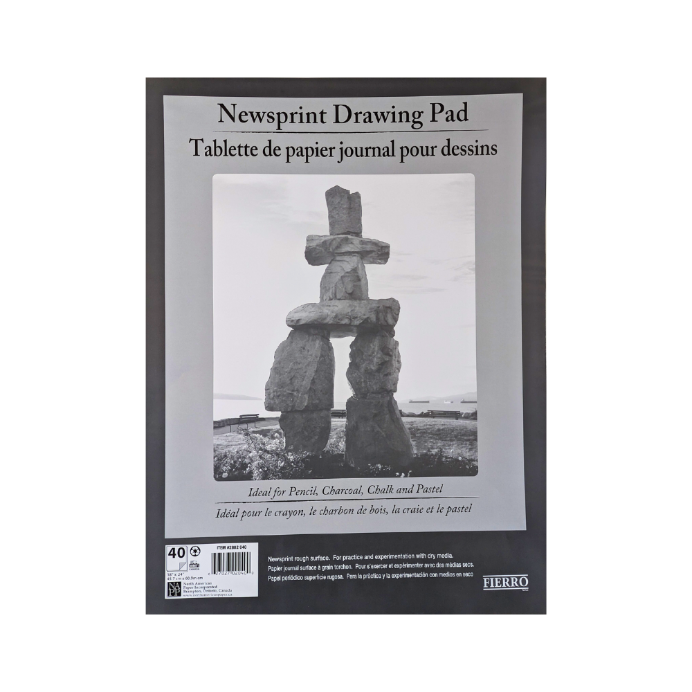 🇨🇦 Newsprint Pad 18x24" 40 pages