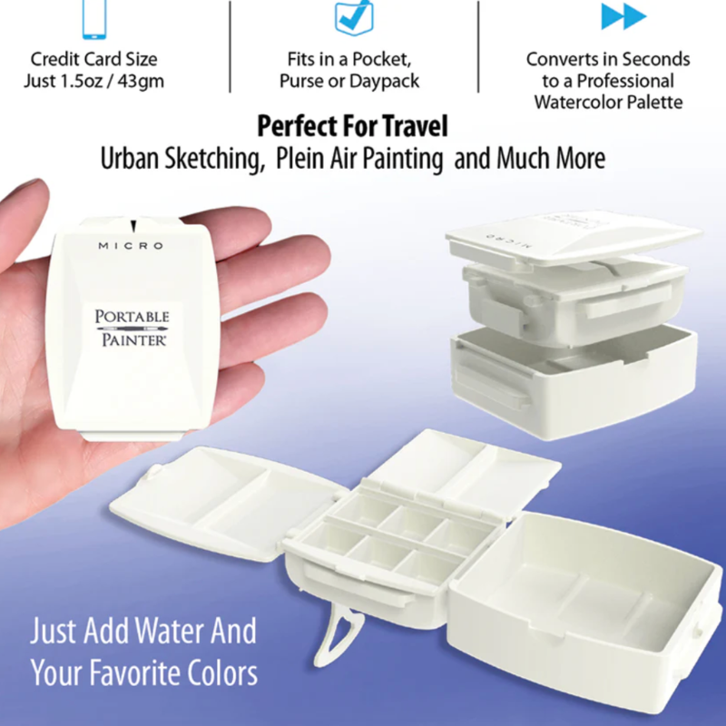 New Wave Portable Painter Micro Palette