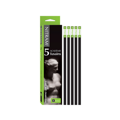 🇨🇦 Nitram Académie Fusains Packs of 6