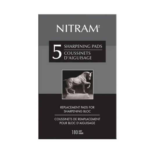 🇨🇦 Nitram Sharpening Bloc Replacement Pads (Pack of 5)