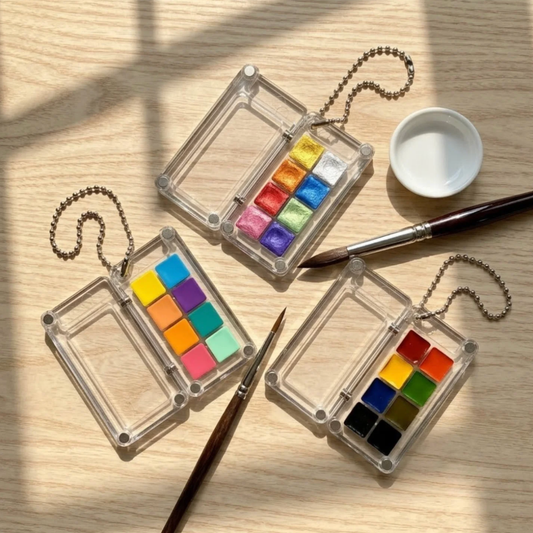 Nobel Arts Mini Keychain Watercolour Sets