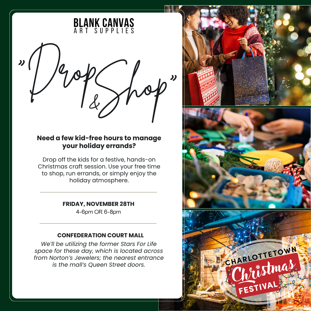 Drop & Shop: Kids Arts & Crafts Workshops (November 28th)