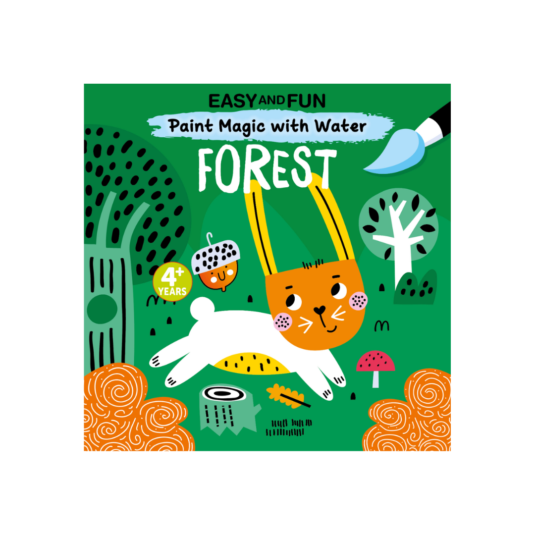 "Paint Magic with Water: Forest" Colouring Book