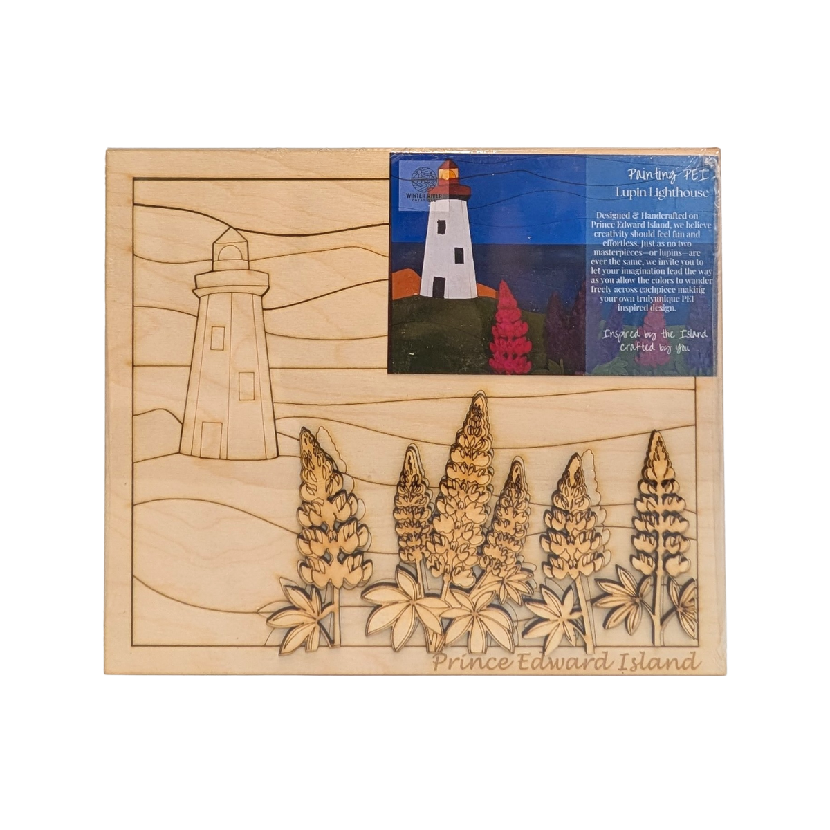 Painting PEI Art Kit "Lupines"