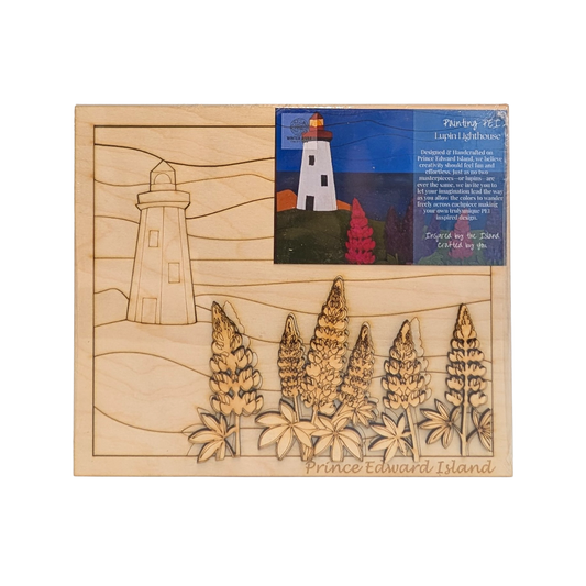 Painting PEI Art Kit "Lupines"