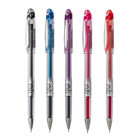 Pentel Slicci Extra Fine Tip Gel Pens (0.25mm)