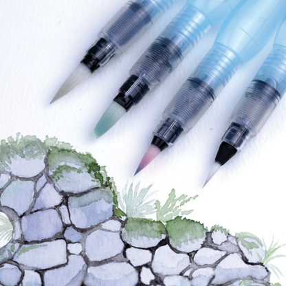 Pentel Arts Aquash Water Brushes