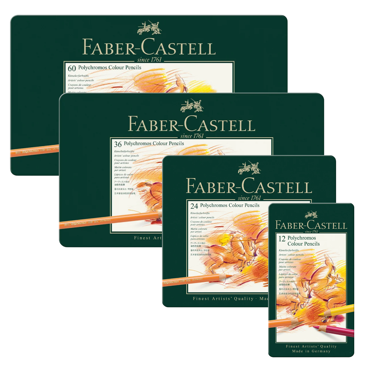 Faber-Castell Polychromos Colour Pencil Sets