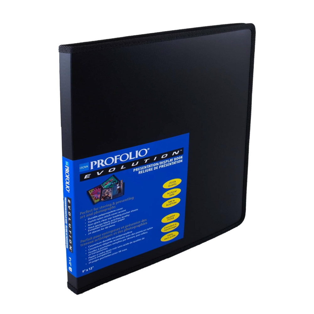 Itoya Art ProFolio Evolution Presentation Display Book - 8x10 Inches in Itoya Art ProFolio Evolution Presentation Display Book - 8x10 Inches in