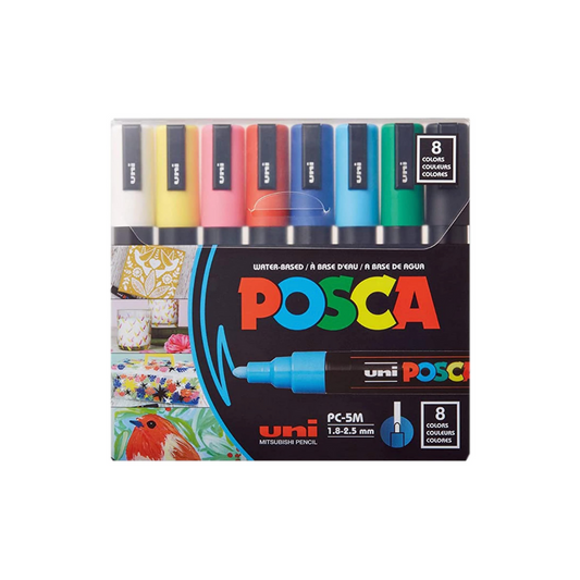 POSCA Paint Marker Sets of 8 Colours