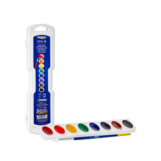 Prang Watercolour Set of 8 Colours w/brush