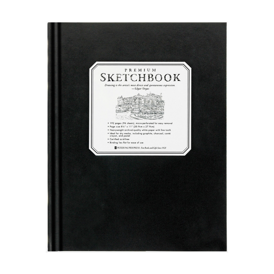 Premium Hardcover Sketchbook 8.5x11"