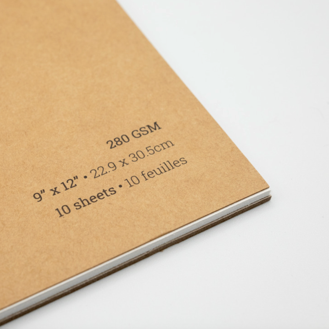 Prism Studio Canvas Pad 9x12" 10 Sheets 100% Cotton