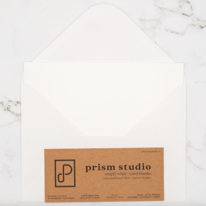 Prism Studio Card Blanks & Envelopes 5" X 7"