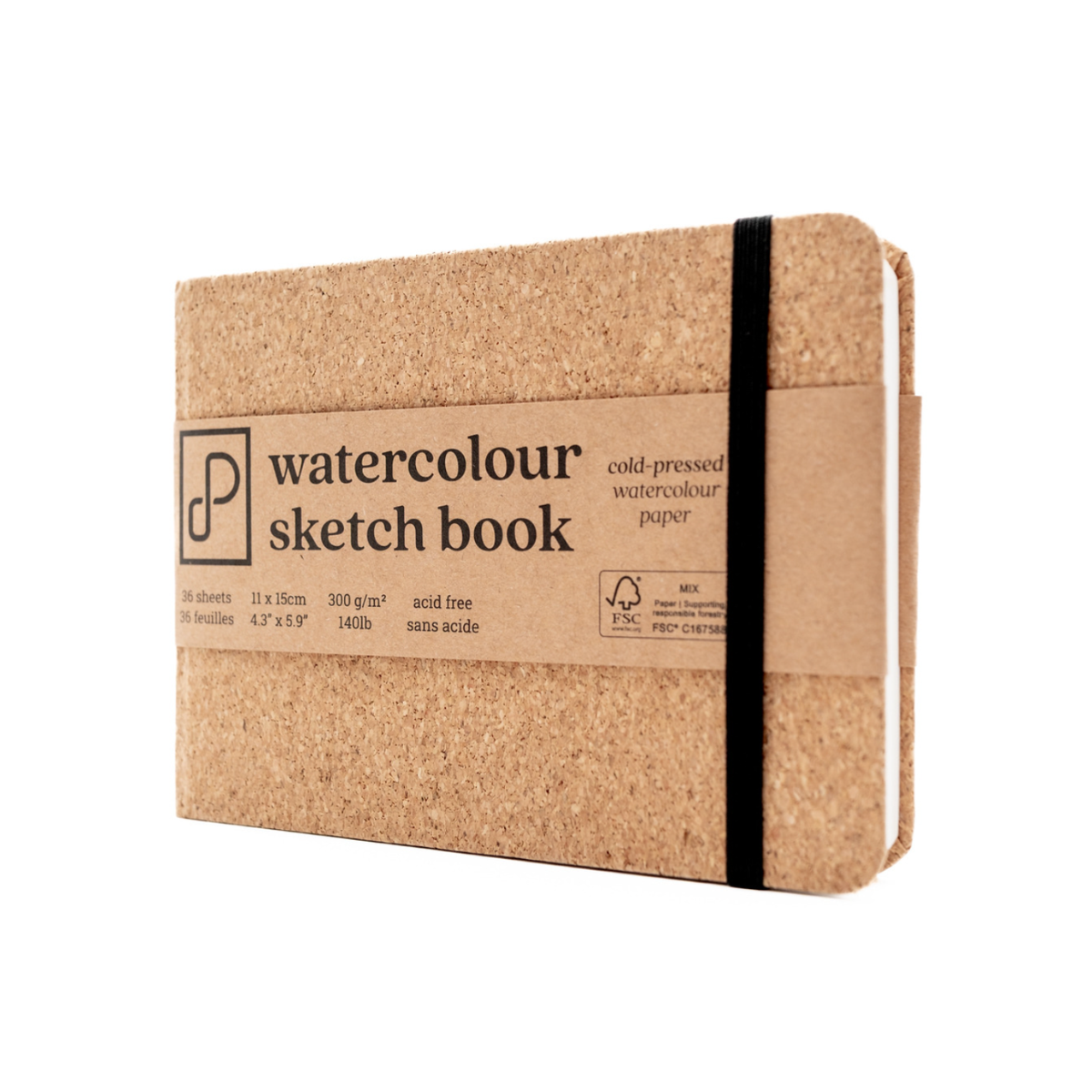 Prism Studio Hardcover Watercolour Book 4.3x5.9" (Landscape)
