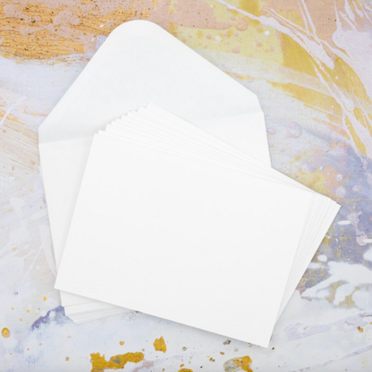 Prism Studio Blank Watercolour Cards w/Envelopes