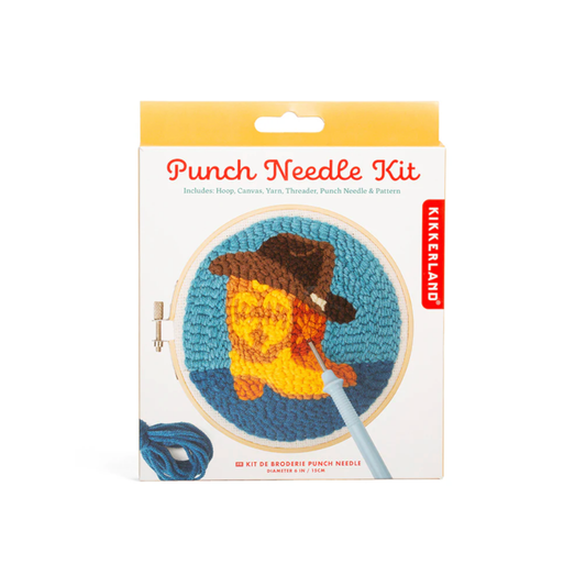 Kikkerland Punch Needle Kit - Western