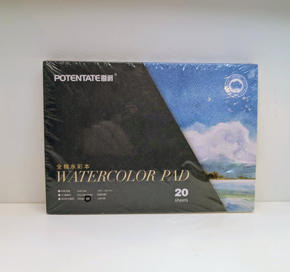 Potentate Watercolour Block Cold-Pressed 100% Cotton 5x7"